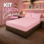 Lençol Com Elástico 400 Fios Micropercal Poliéster - Toque Macio Solteiro casal Queen King direto da fabrica em ibitinga