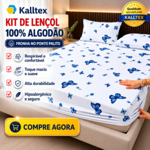Jogo de cama de algodão com estampa de borboletas e elástico, para solteiro, casal e queen, 4 peças